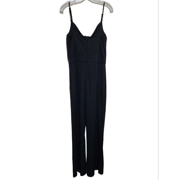 JASON WU Women's Black Spaghetti Strap Jumpsuit Size Xsmall  NWT - Picture 3 of 9